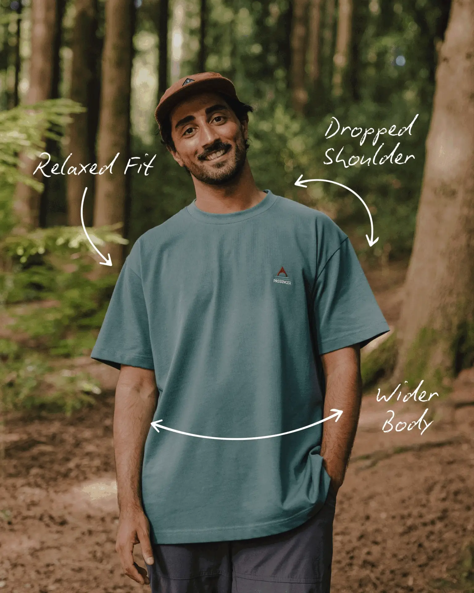 Distance Relaxed Fit LS T-Shirt - Deep Navy - Image 8