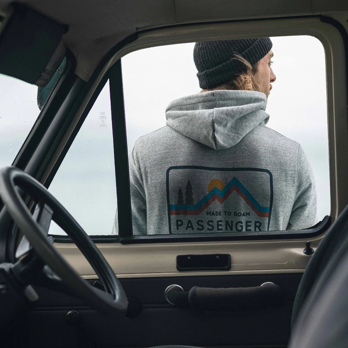 Made To Roam Hoodie - Grey Marl - Image 6
