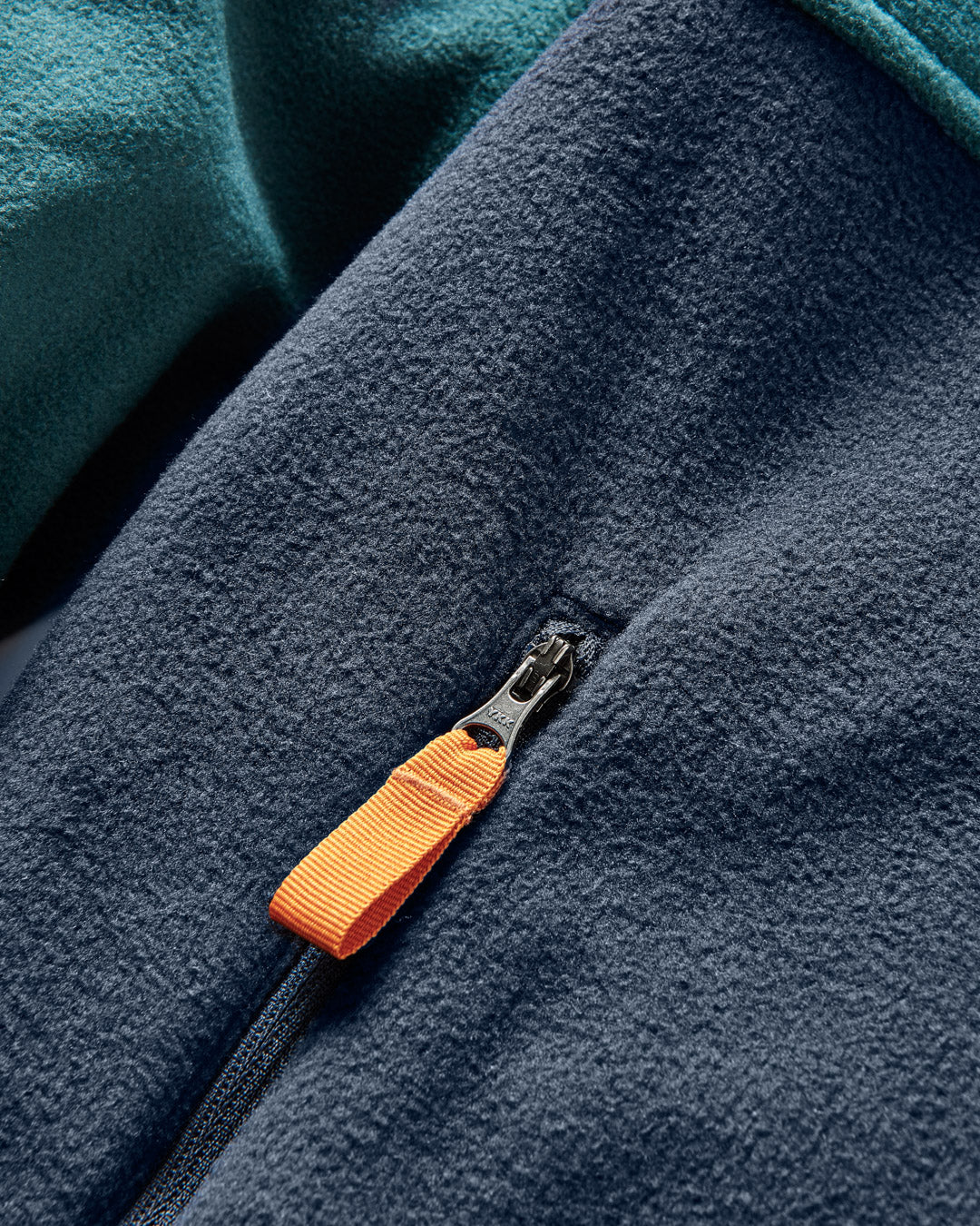 Ridge Full Zip Polar Fleece - Mediterranean/Deep Navy - Image 10
