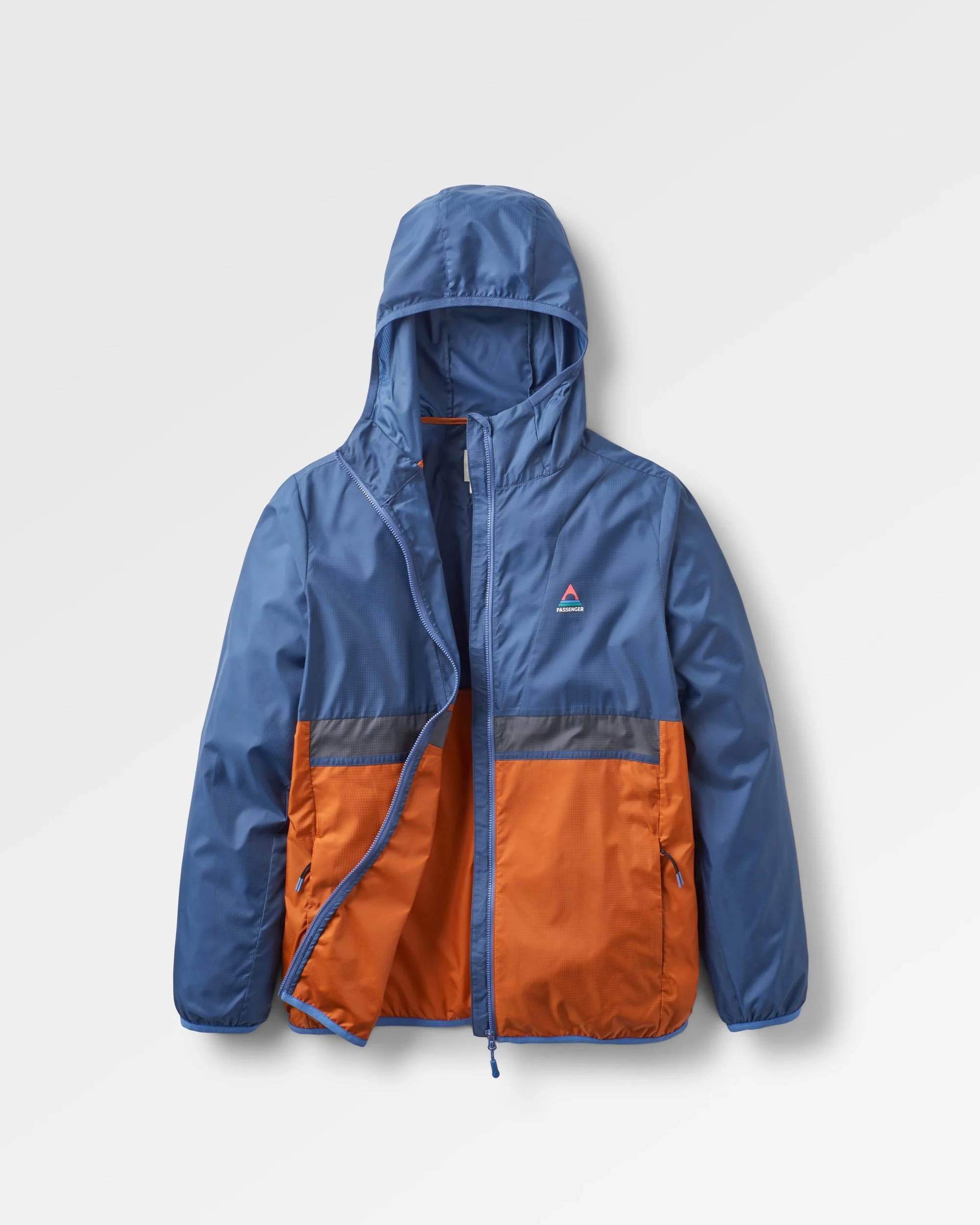 Viento Windshell Jacket - Dark Denim/Sunset Orange